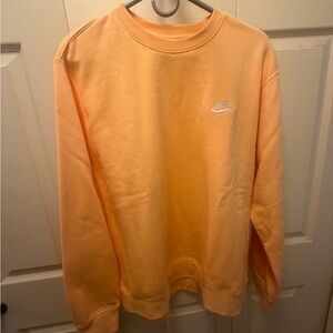Nike Women's orange Sweatshirt